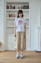 26SS★ チェリーベスティクロップ半袖Tシャツ