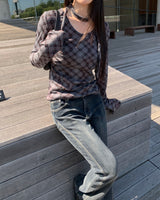 Check scarf T