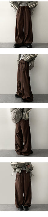 Dilla Corduroy Bijo Banding Wide Pants