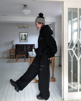 Glint Brushed Studded Hoodie