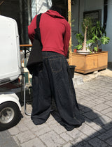 No.1387 st side point big denim PT