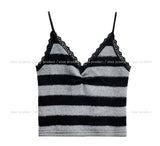 [Muffler set] Riza Race Stripe Brushed Sleeveless