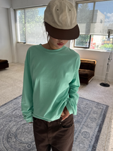 マカロン ロング ノースリーブ Tシャツ
