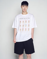 26SS プラスチック AC ベア半袖Tシャツ