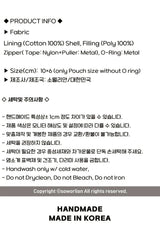Extra Mini Pouch_ Silver Heart
