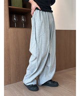 [Unisex]インシジョンワイドストリングスウェットパンツ(3color)