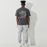 Silver door Pigment T-shirt (Gray)