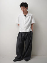26SS TP1 Cropped Cuban Collar Shirt