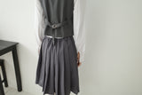 Eve Pintuck Vest (2color)