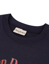 Women's Vintage キャッスルガーデン クロップド スウェットシャツ ネイビー (FCF1TS205W)