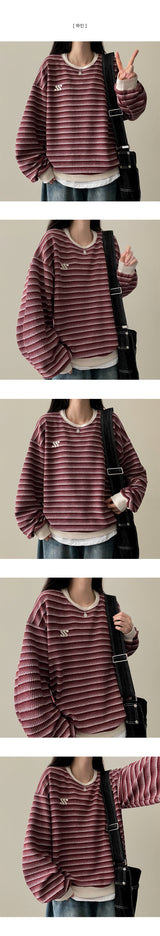 SS embroidered unit price knitwear sweatshirt