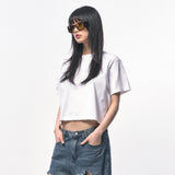 マムズフェイバリットフィットクロップTシャツ