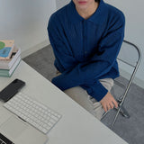 ASCLO Sukashi Collar Cardigan (4color)