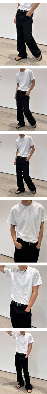 [S/S] Premium コットンクロップTシャツ(4color)