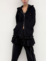 FLORAL JUMPER IN BLACK