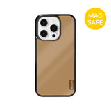 【MADE】コーヒーミルク iPhoneケース  [Glossy Glass/Magsafe]