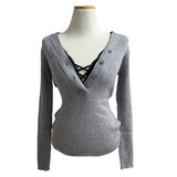 Secret Slim Fit Button Rib Knit & Lace Bra 2pcs