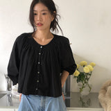 [MADE] ANGEL WARM BLOUSE 