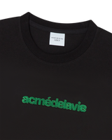 25FW CONNECT GRASS SHORT SLEEVE T-SHIRT BLACK