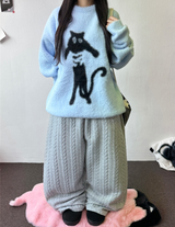 ミロキルテッドワイドパデッドバルーンパンツ 🩵☃️ 4カラーズ