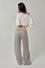 Bright Beginning Track Pants, Gray