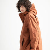 Nylon RIB Flash Line Jacket - BRICK