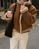 Nikon Suede Hooded Mustang