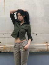 chic slim shirts