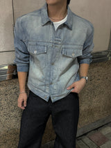 Weather cuff denim jacket