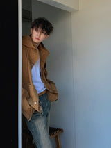 3 TAP Bet Stitch Hood Denim Jacket (2color)