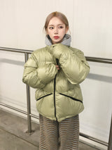 Arctic Glossy Puffer Short Padding (5c)