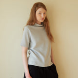 ハーフポラTシャツ　ミント
