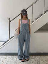 hickory denim overall