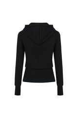 Baby Dolly Zip-up (black)