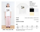DELAY OFF キャットグラフィックTシャツ (ホワイト)