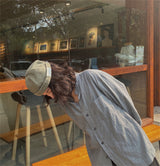 On the Moment Original Denim Watch Cap C2 KHAKI