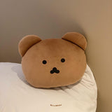 Chanibear Face Cushion (Brown)