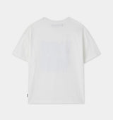 26SS★ FADE DRIFT GRAPHIC CROP HALF T