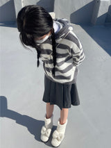 Ribbon fleece boots