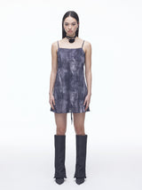 Denim Print Mesh OPS(BK)