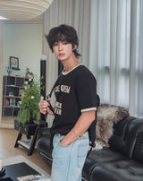 ロクドン スター レタリング リンガー Tシャツ