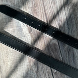 Triple-Ring Buckle Belt