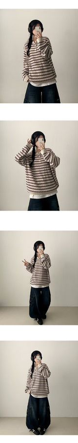 Right street pocket embroidery ワイドデニムパンツ