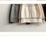 Snowflake Pogeun Nordic Round Knitwear