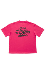サイコ B*tches パフプリントTシャツ