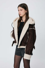 ADORABLE HOOD MUSTANG / BROWN