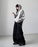 Oboe Pintuck Wide Denim