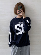 (UNISEX) 92 Track Overfit Sweatshirt