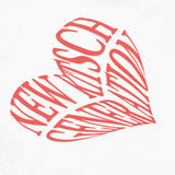NKG HEART SHORT SLEEVE (WHITE)