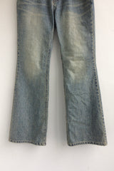 Vintage blue bootcut pants